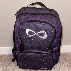 Nfinity cheer backpack sparkly purple